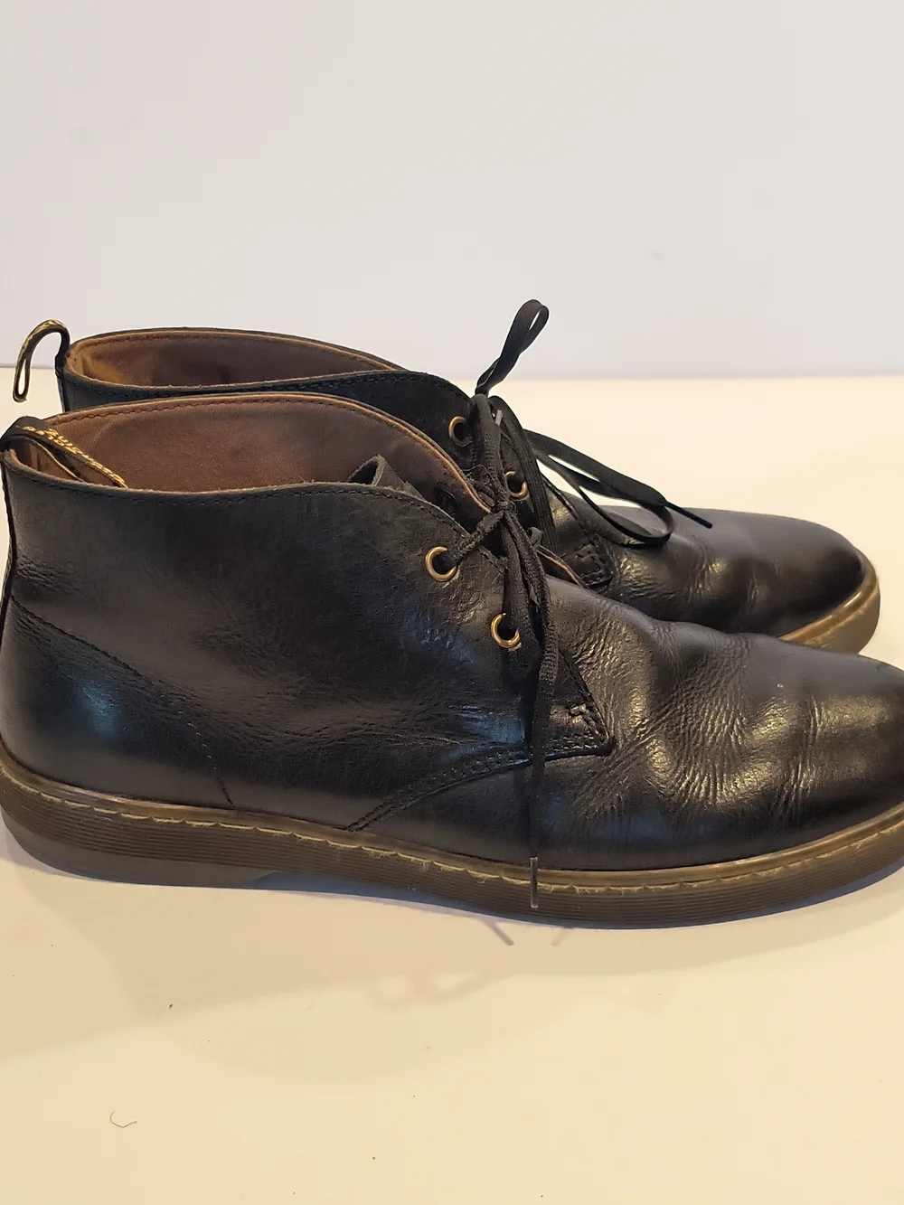 Men's 10 Dr. Doc Martens Cabrillo Chukka Desert Ankle Boots Black Leather